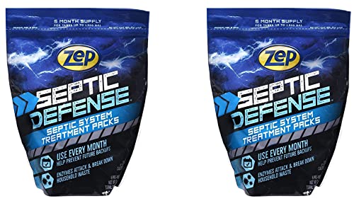 Amazon.com: Zep Septic Defense System Treatment Dissolvable Packs